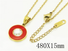 HY Wholesale Necklaces Stainless Steel 316L Jewelry Necklaces-HY43N0108DLL