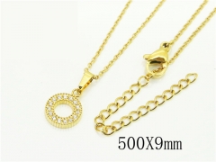 HY Wholesale Necklaces Stainless Steel 316L Jewelry Necklaces-HY12N0691OB