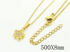 HY Wholesale Necklaces Stainless Steel 316L Jewelry Necklaces-HY12N0677OE