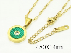 HY Wholesale Necklaces Stainless Steel 316L Jewelry Necklaces-HY43N0105WLL