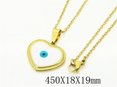 HY Wholesale Necklaces Stainless Steel 316L Jewelry Necklaces-HY24N0138LA