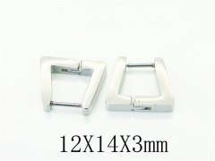 HY Wholesale Earrings 316L Stainless Steel Earrings Jewelry-HY75E0236BJL