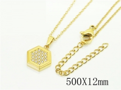 HY Wholesale Necklaces Stainless Steel 316L Jewelry Necklaces-HY12N0675OL