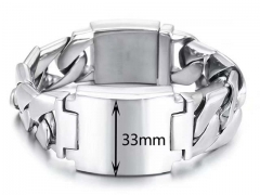 HY Wholesale Bracelets Jewelry 316L Stainless Steel Bracelets Jewelry-HY0150B0695