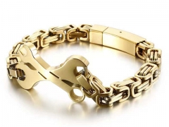 HY Wholesale Bracelets Jewelry 316L Stainless Steel Bracelets Jewelry-HY0150B0658