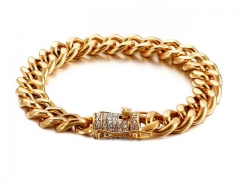HY Wholesale Bracelets Jewelry 316L Stainless Steel Bracelets Jewelry-HY0150B1454