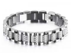 HY Wholesale Bracelets Jewelry 316L Stainless Steel Bracelets Jewelry-HY0150B0580