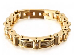 HY Wholesale Bracelets Jewelry 316L Stainless Steel Bracelets Jewelry-HY0150B0303