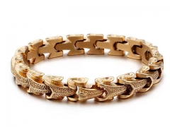 HY Wholesale Bracelets Jewelry 316L Stainless Steel Bracelets Jewelry-HY0150B0034