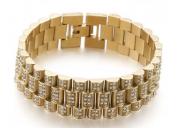 HY Wholesale Bracelets Jewelry 316L Stainless Steel Bracelets Jewelry-HY0150B0087