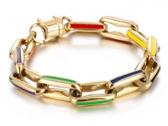 HY Wholesale Bracelets Jewelry 316L Stainless Steel Bracelets Jewelry-HY0150B0813