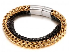 HY Wholesale Bracelets Jewelry 316L Stainless Steel Bracelets Jewelry-HY0150B1302