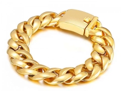 HY Wholesale Bracelets Jewelry 316L Stainless Steel Bracelets Jewelry-HY0150B1323