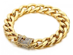 HY Wholesale Bracelets Jewelry 316L Stainless Steel Bracelets Jewelry-HY0150B1336