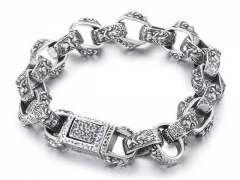 HY Wholesale Bracelets Jewelry 316L Stainless Steel Bracelets Jewelry-HY0150B0262