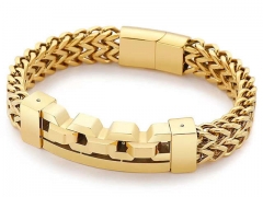 HY Wholesale Bracelets Jewelry 316L Stainless Steel Bracelets Jewelry-HY0150B1005