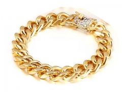 HY Wholesale Bracelets Jewelry 316L Stainless Steel Bracelets Jewelry-HY0150B1332