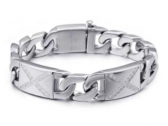 HY Wholesale Bracelets Jewelry 316L Stainless Steel Bracelets Jewelry-HY0150B1543