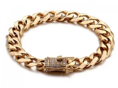 HY Wholesale Bracelets Jewelry 316L Stainless Steel Bracelets Jewelry-HY0150B1598