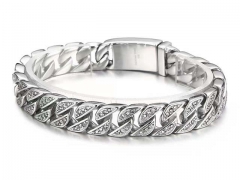 HY Wholesale Bracelets Jewelry 316L Stainless Steel Bracelets Jewelry-HY0150B1582