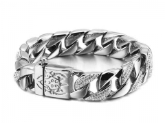 HY Wholesale Bracelets Jewelry 316L Stainless Steel Bracelets Jewelry-HY0150B1439