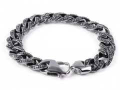 HY Wholesale Bracelets Jewelry 316L Stainless Steel Bracelets Jewelry-HY0150B1366