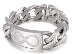 HY Wholesale Bracelets Jewelry 316L Stainless Steel Bracelets Jewelry-HY0150B1288