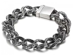 HY Wholesale Bracelets Jewelry 316L Stainless Steel Bracelets Jewelry-HY0150B0461