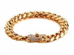 HY Wholesale Bracelets Jewelry 316L Stainless Steel Bracelets Jewelry-HY0150B1462