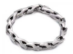 HY Wholesale Bracelets Jewelry 316L Stainless Steel Bracelets Jewelry-HY0150B0382