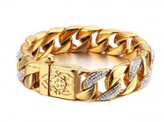 HY Wholesale Bracelets Jewelry 316L Stainless Steel Bracelets Jewelry-HY0150B1440