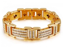 HY Wholesale Bracelets Jewelry 316L Stainless Steel Bracelets Jewelry-HY0150B0491