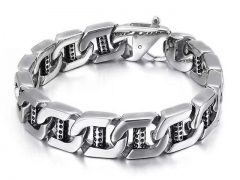 HY Wholesale Bracelets Jewelry 316L Stainless Steel Bracelets Jewelry-HY0150B0375