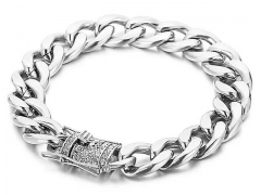 HY Wholesale Bracelets Jewelry 316L Stainless Steel Bracelets Jewelry-HY0150B1337