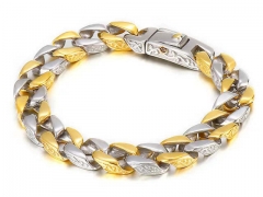 HY Wholesale Bracelets Jewelry 316L Stainless Steel Bracelets Jewelry-HY0150B1177