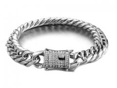 HY Wholesale Bracelets Jewelry 316L Stainless Steel Bracelets Jewelry-HY0150B1475