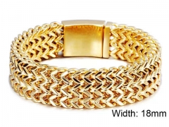 HY Wholesale Bracelets Jewelry 316L Stainless Steel Bracelets Jewelry-HY0150B0142
