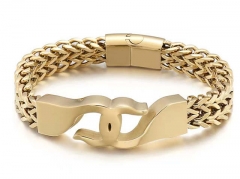 HY Wholesale Bracelets Jewelry 316L Stainless Steel Bracelets Jewelry-HY0150B1125