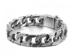 HY Wholesale Bracelets Jewelry 316L Stainless Steel Bracelets Jewelry-HY0150B1444