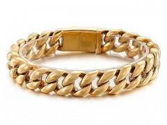 HY Wholesale Bracelets Jewelry 316L Stainless Steel Bracelets Jewelry-HY0150B0874