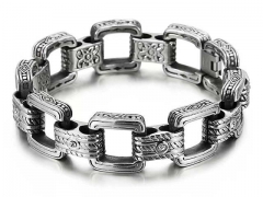 HY Wholesale Bracelets Jewelry 316L Stainless Steel Bracelets Jewelry-HY0150B1260