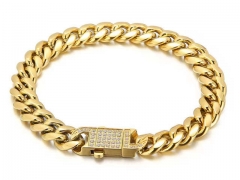 HY Wholesale Bracelets Jewelry 316L Stainless Steel Bracelets Jewelry-HY0150B0411