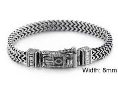 HY Wholesale Bracelets Jewelry 316L Stainless Steel Bracelets Jewelry-HY0150B0042