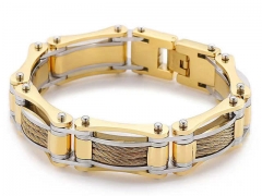 HY Wholesale Bracelets Jewelry 316L Stainless Steel Bracelets Jewelry-HY0150B0187