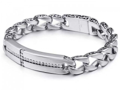 HY Wholesale Bracelets Jewelry 316L Stainless Steel Bracelets Jewelry-HY0150B0642