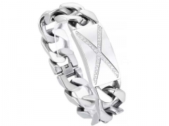HY Wholesale Bracelets Jewelry 316L Stainless Steel Bracelets Jewelry-HY0150B0629