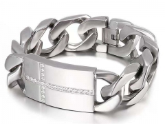 HY Wholesale Bracelets Jewelry 316L Stainless Steel Bracelets Jewelry-HY0150B1287
