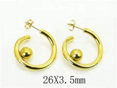 HY Wholesale Earrings 316L Stainless Steel Earrings Jewelry-HY80E0939OL