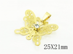 HY Wholesale Pendant Jewelry 316L Stainless Steel Jewelry Pendant-HY12P1800JC