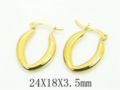 HY Wholesale Earrings 316L Stainless Steel Earrings Jewelry-HY80E0933WNL